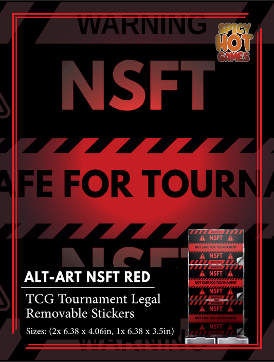 Alt-Art: NSFT Red Stickers